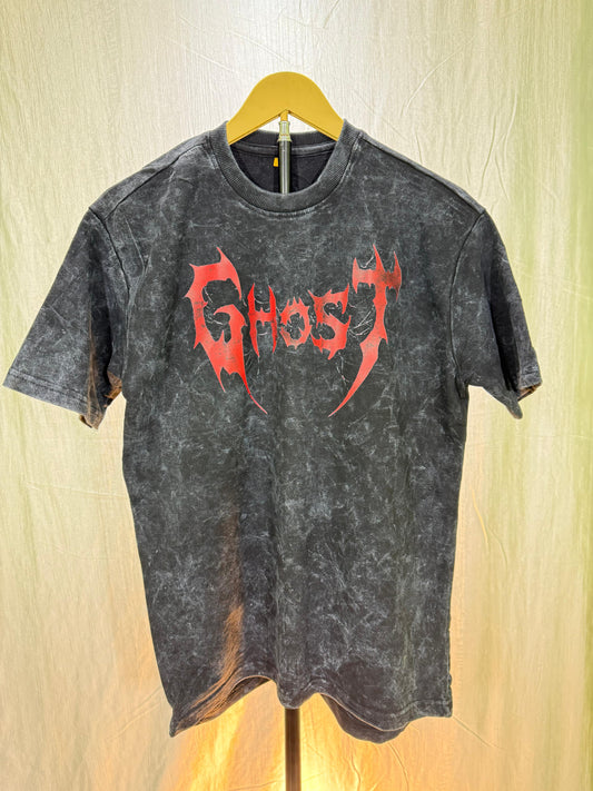 Men’s Acid Wash Oversized T-Shirt | Cotton Blend Graphic Tee for Streetwear & Casual Style